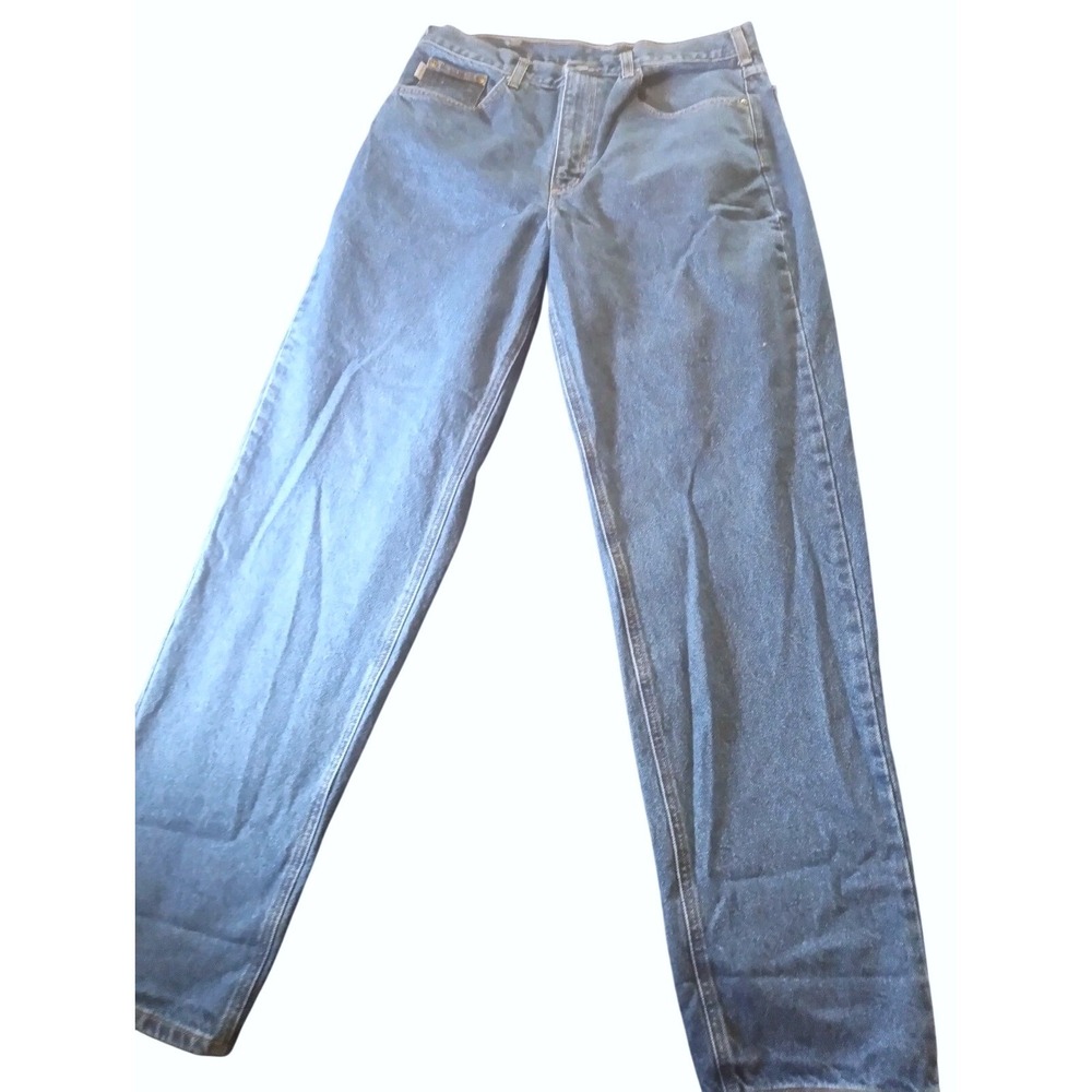 Carhartt Men's Jeans Blue Size 36x34‎ Relaxed Fit Straight Leg Cotton 33" Denim
